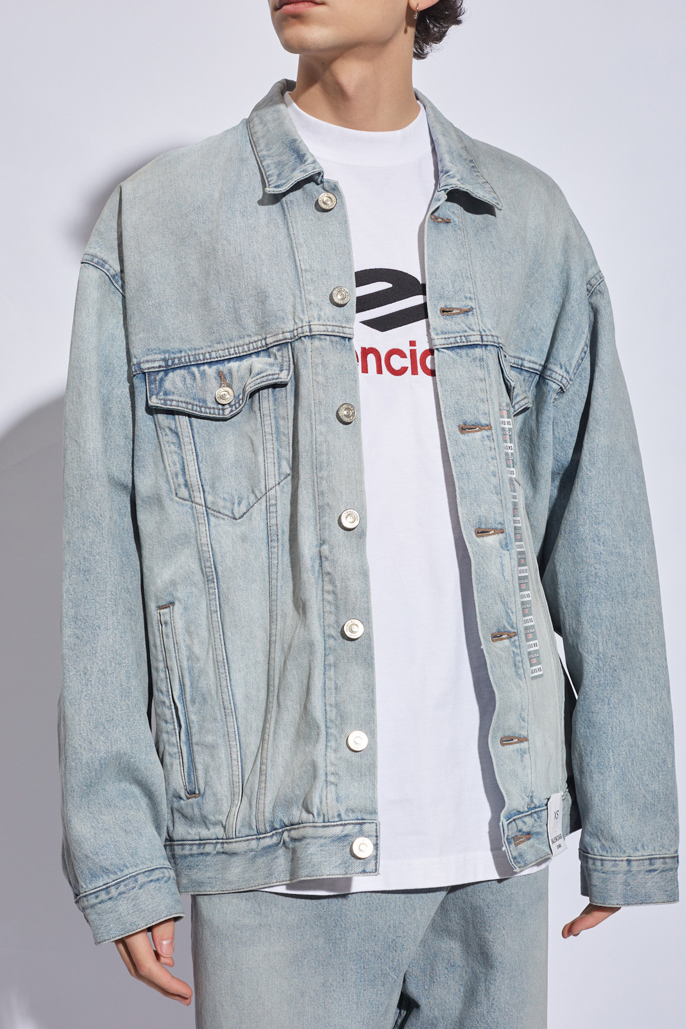 Light gray hotsell denim jacket